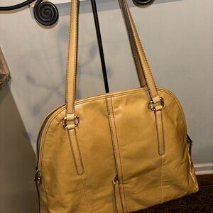 HOBO Tan Leather Shoulder Bag
